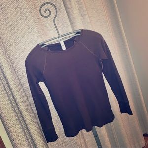 Brown GAP Waffle Shirt, Size L